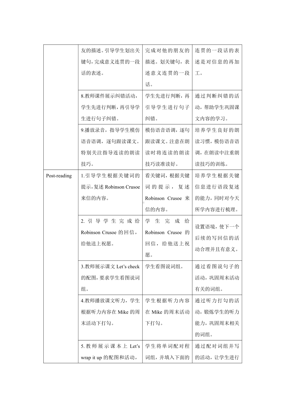 人教版（PEP）英语五年级下册-Unit 1My day B Read and write 教案.docx_第3页