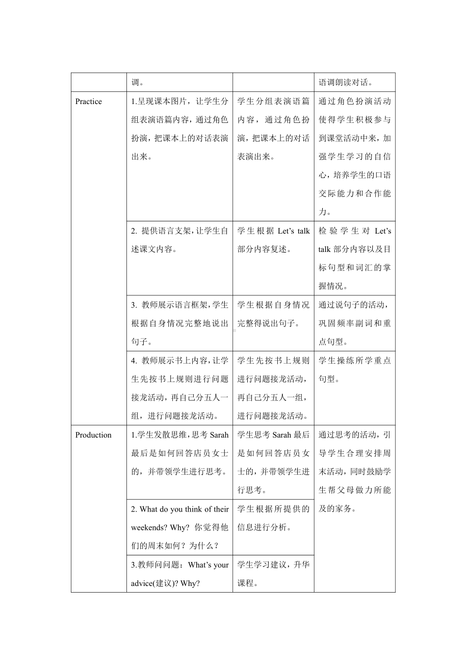 人教版（PEP）英语五年级下册-Unit 1My day B Let’s talk 教案.docx_第3页