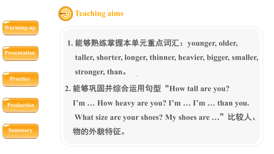 人教版（PEP）英语六年级下册-Unit 1 How tall are you？B Let’s check 课件.pptx_第2页