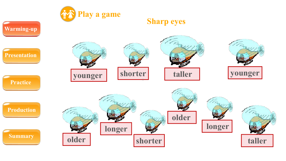 人教版（PEP）英语六年级下册-Unit 1 How tall are you？B Let’s talk 课件.pptx_第3页