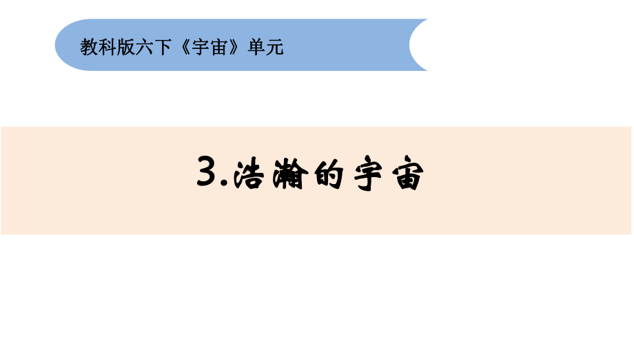 2022新教科版六年级下册科学3.6.浩瀚的宇宙ppt课件（含视频）.zip