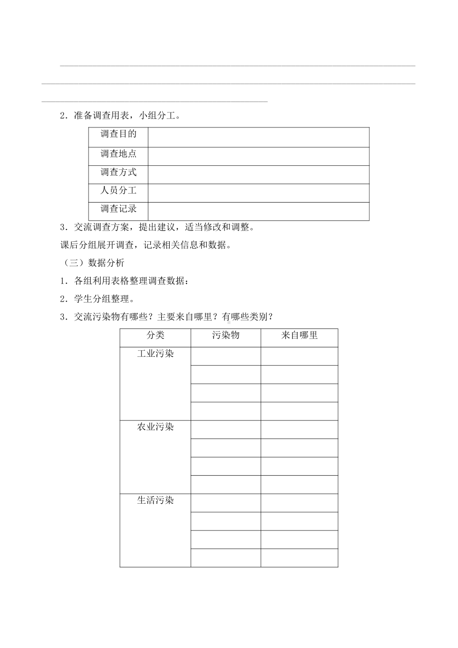 科学六年级下册2.2污染来自哪里-导学案1-2022湘科版.docx_第2页