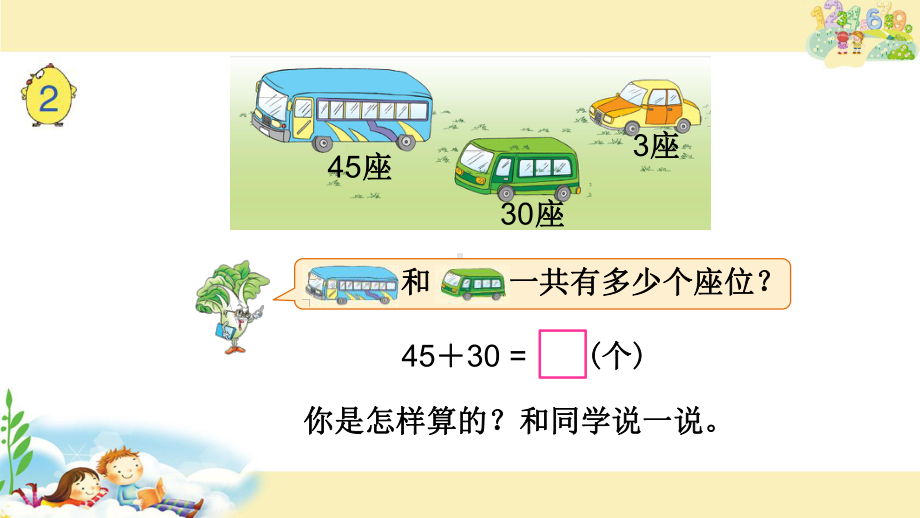 苏教版一下数学课件13.两位数加整十数、一位数（不进位）.pptx_第2页