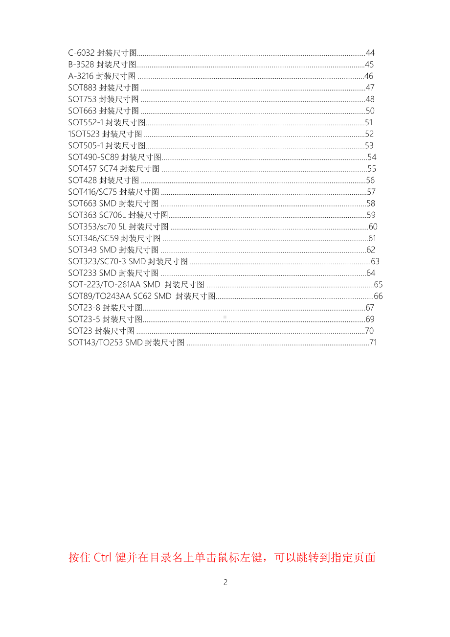 常用贴片元件封装尺寸图.doc_第2页