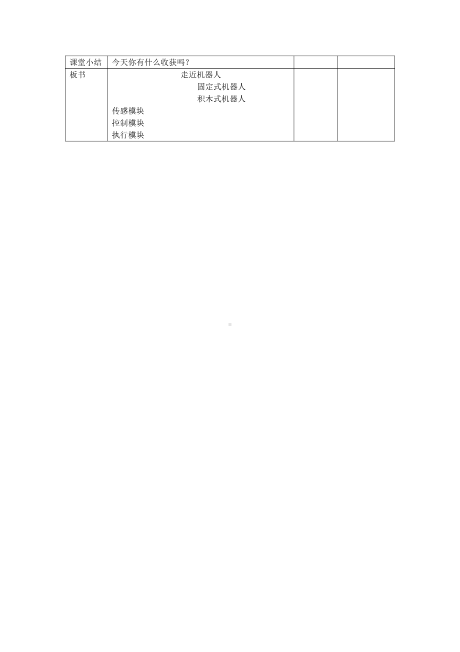 第7课走进机器人教案1 浙摄影版六年级下册信息技术.docx_第3页