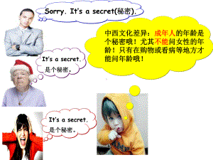 译林版三年级下册英语Age is a secret.ppt