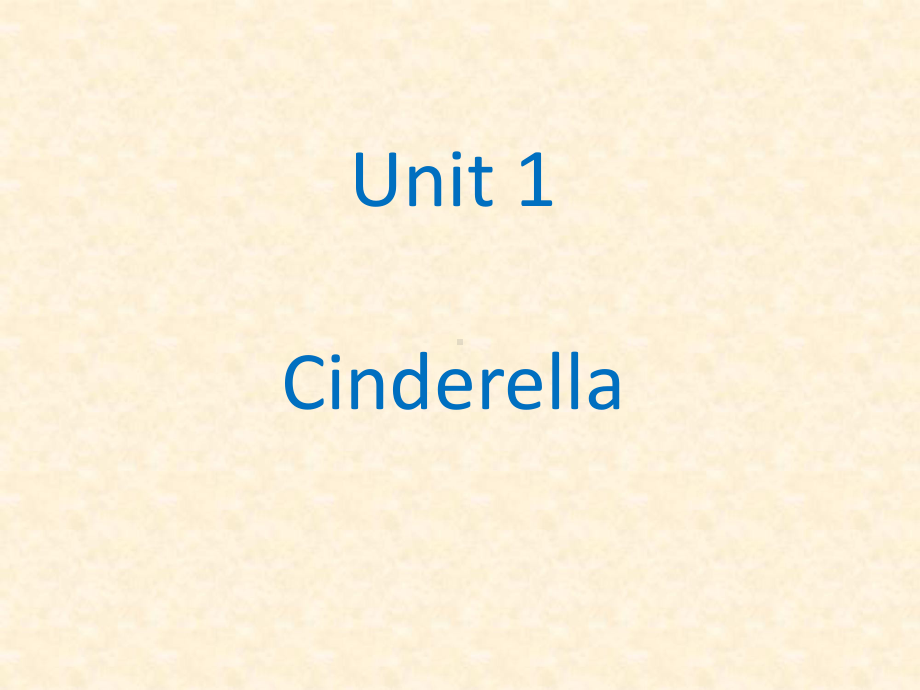 译林版五下英语Unit 1 Cinderella 课件2.ppt_第1页