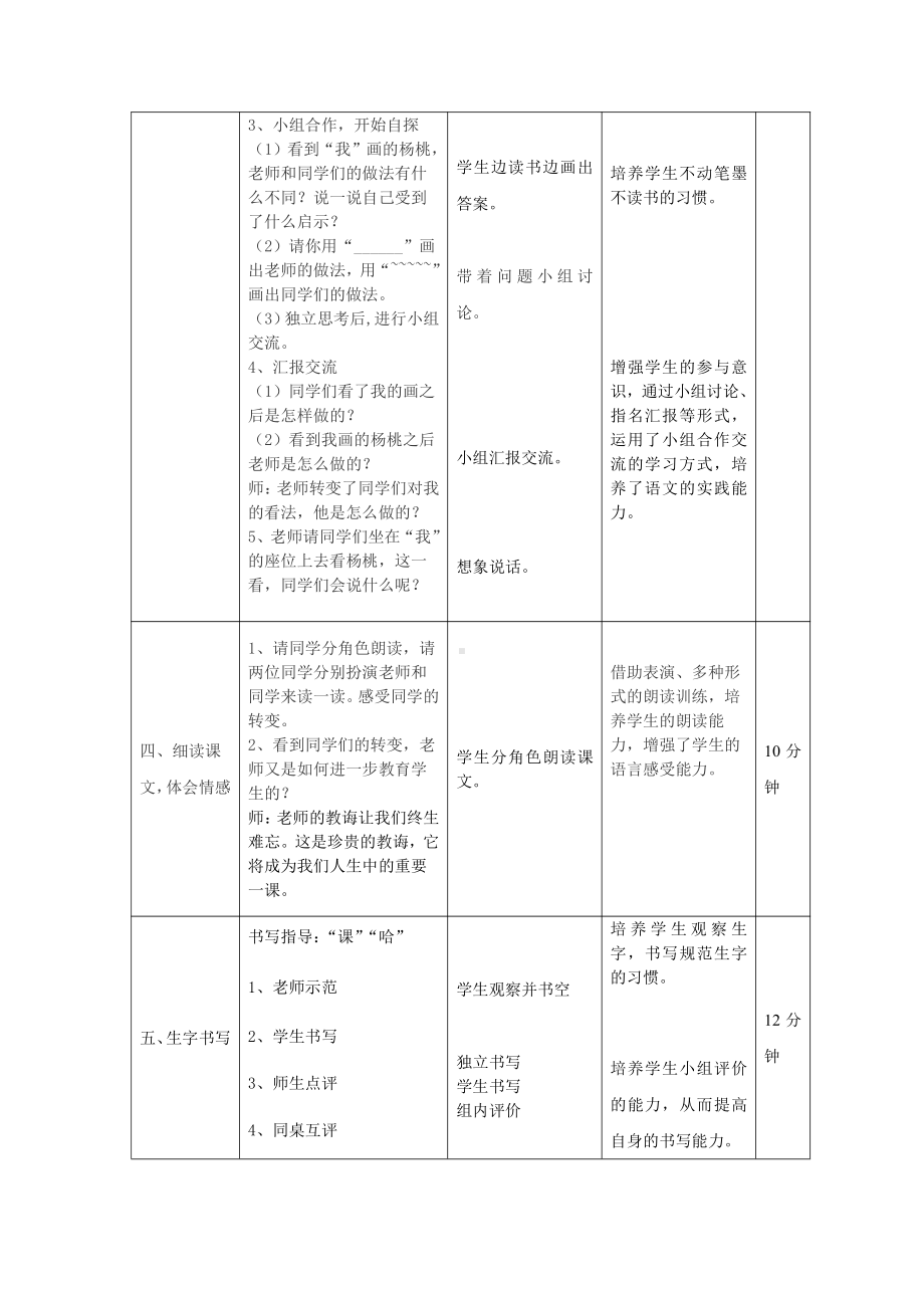 实验小学部编版二年级语文下册13《画杨桃》教案.docx_第2页