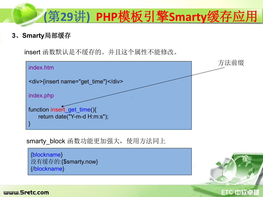 PHP课件：第29讲 PHP模板引擎Smarty缓存应用.ppt_第3页