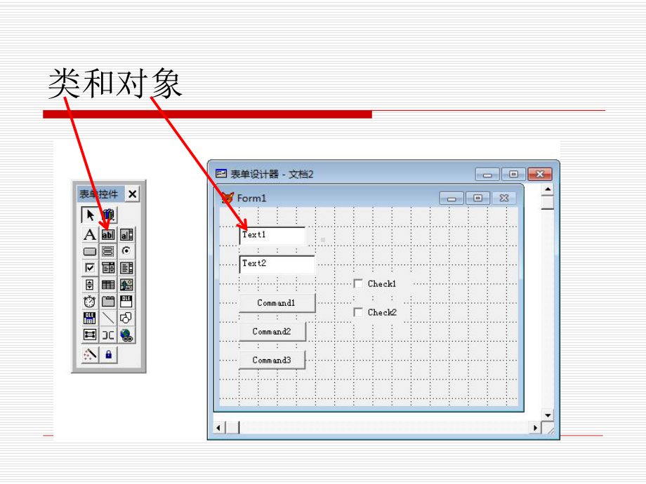 vfp(第3版)课件：计时器微调、选项按钮组、命令按钮组、页框.、表格、自定义类2.ppt_第2页