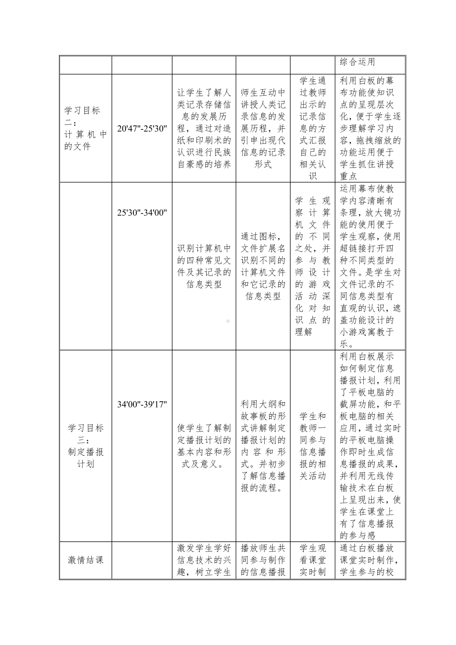 大连理工版四年级上册信息技术1.信息播报员 教案.doc_第3页