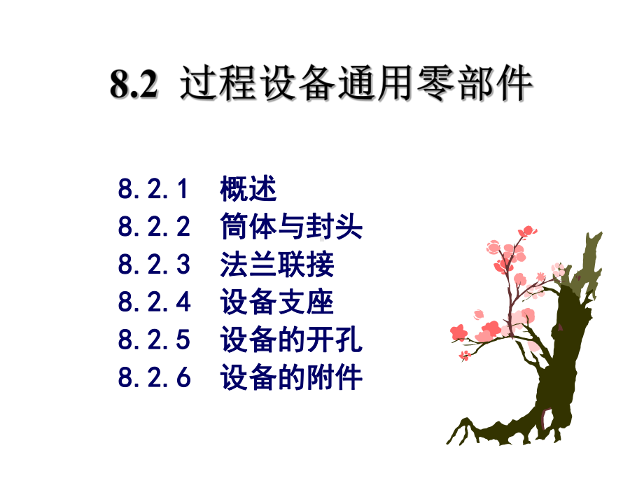 过程设备课件：8.2零部件.ppt_第1页