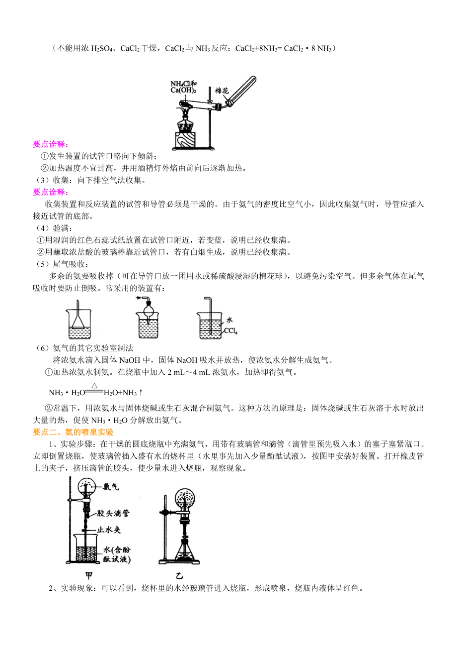 氨和铵盐（提高）.doc_第2页