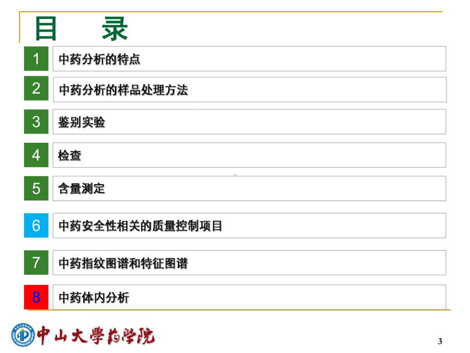 药物分析学课件：第十一章中药分析概论.ppt_第3页