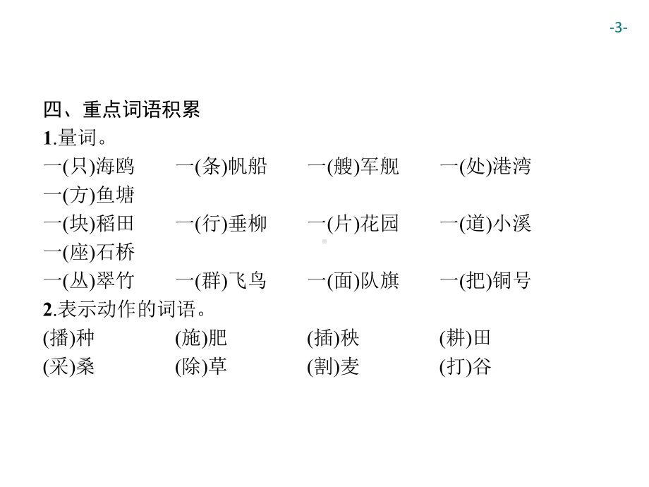 部编版二年级上册语文知识盘点 公开课课件.ppt_第3页