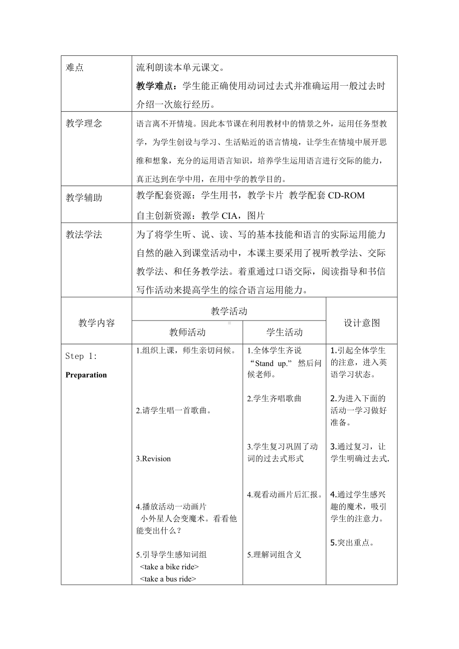 Module 6-Unit 2 It was amazing.-教案、教学设计-县级公开课-外研版（一起）五年级下册--(配套课件编号：40050).doc_第2页