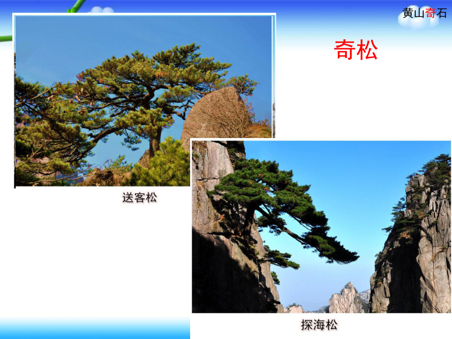 部编版二年级上册语文课文9《黄山奇石》 公开课课件.pptx_第2页