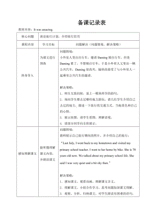 Module 6-Unit 2 It was amazing.-教案、教学设计--外研版（一起）五年级下册--(配套课件编号：405be).doc