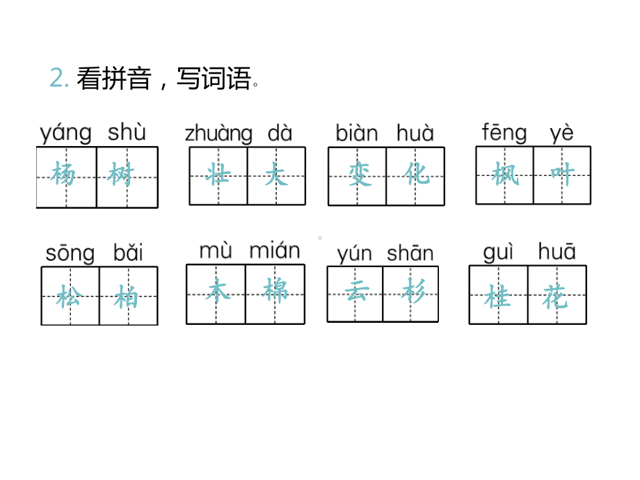 部编版二年级上册语文第02课树之歌 公开课课件.ppt_第3页