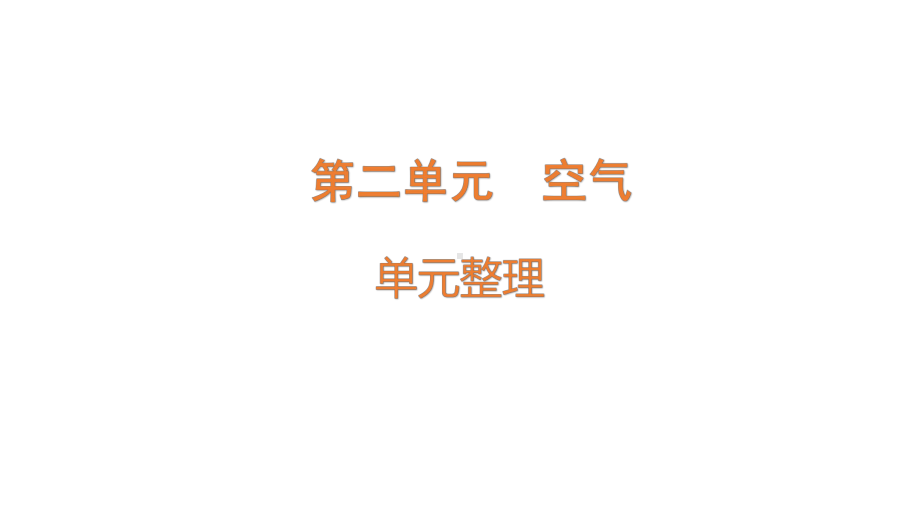 2022新青岛版（六三制）五年级下册科学第二单元 空气 复习ppt课件.pptx_第1页