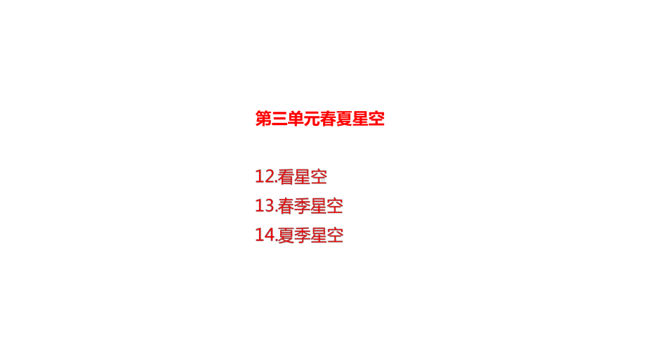 2022新青岛版（六三制）五年级下册科学第三单元 春夏星空 复习ppt课件.pptx_第2页