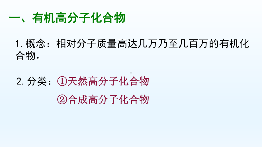 8.3.2 有机高分子合成 ppt课件-（2020）新苏教版高中化学高一必修第二册.pptx_第2页