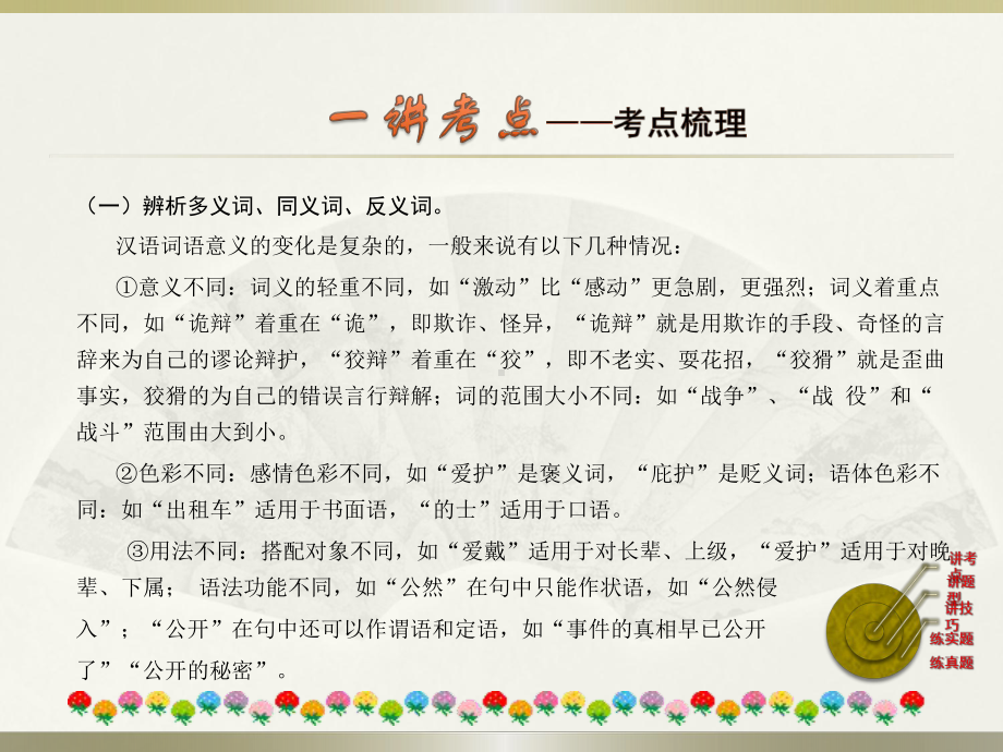 中考语文复习考点、题型、技巧二十精讲02：字词理解运用.ppt_第2页