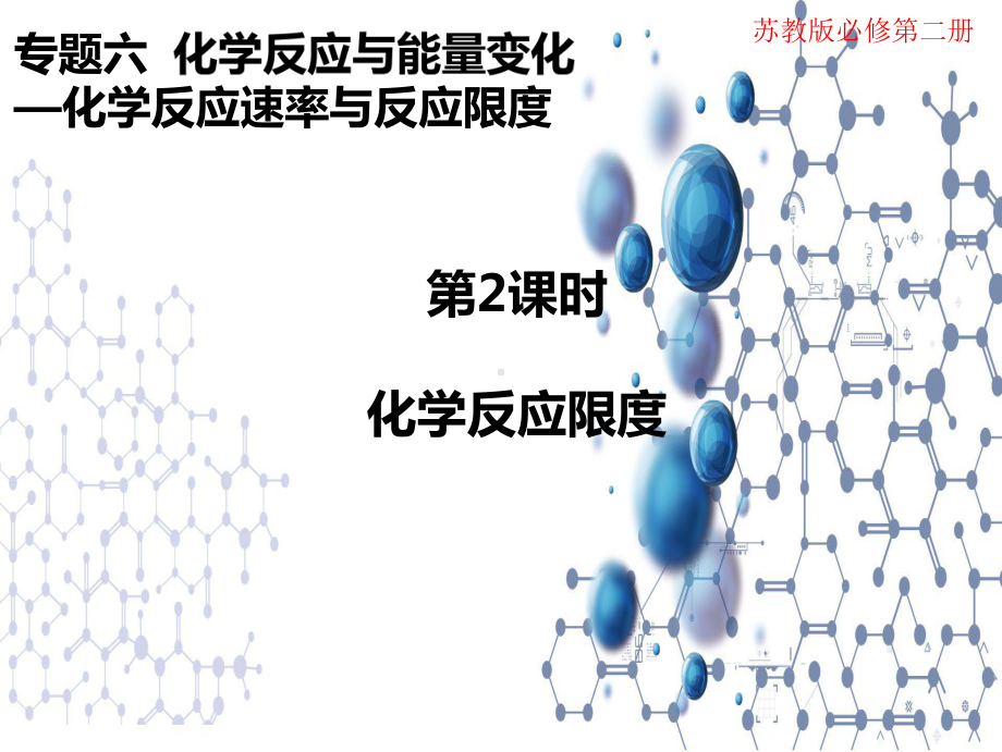 6.1.2化学反应的限度ppt课件-（2020）新苏教版高中化学高一下学期必修第二册（24张）.pptx_第1页