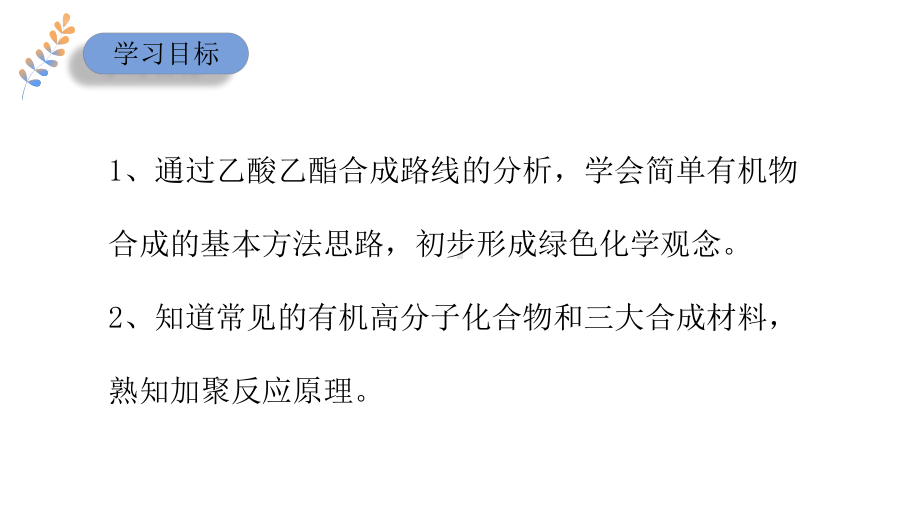 专题8第三单元人工合成有机物ppt课件-（2020）新苏教版高中化学高一下学期必修第二册.pptx_第2页