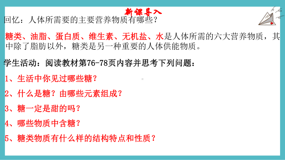 （2020）新苏教版高中化学高一必修第二册8.2.4糖类ppt课件ppt课件.pptx_第2页