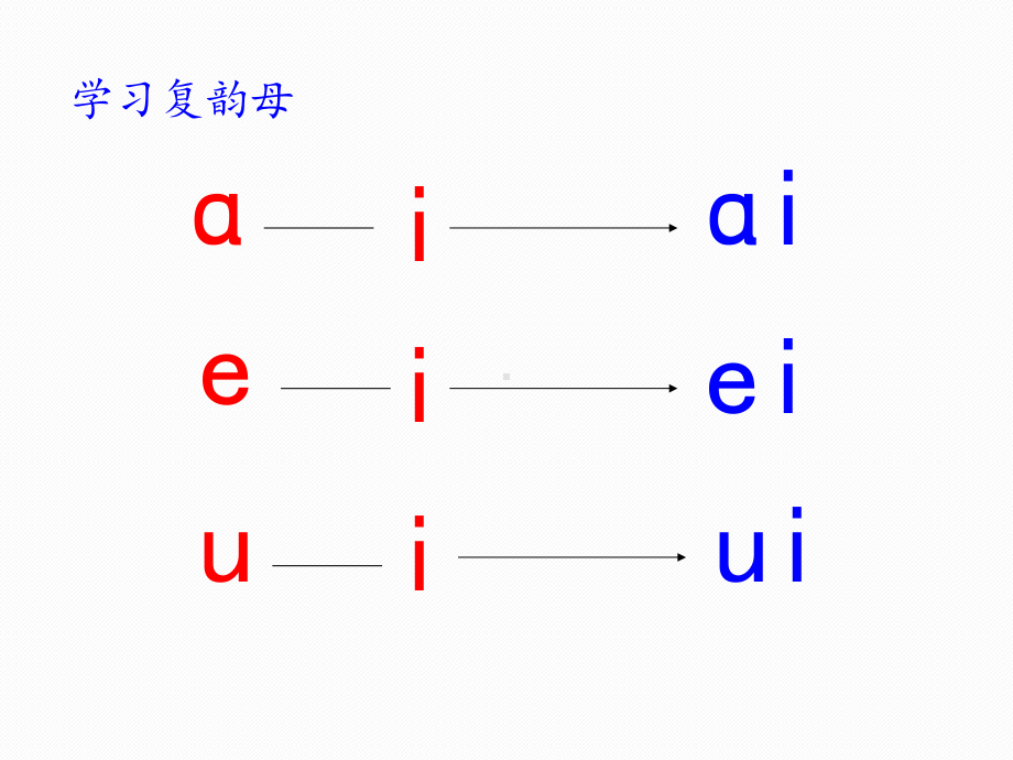 部编版一年级上册语文 -《ai-ei-ui》参考课件.ppt_第3页