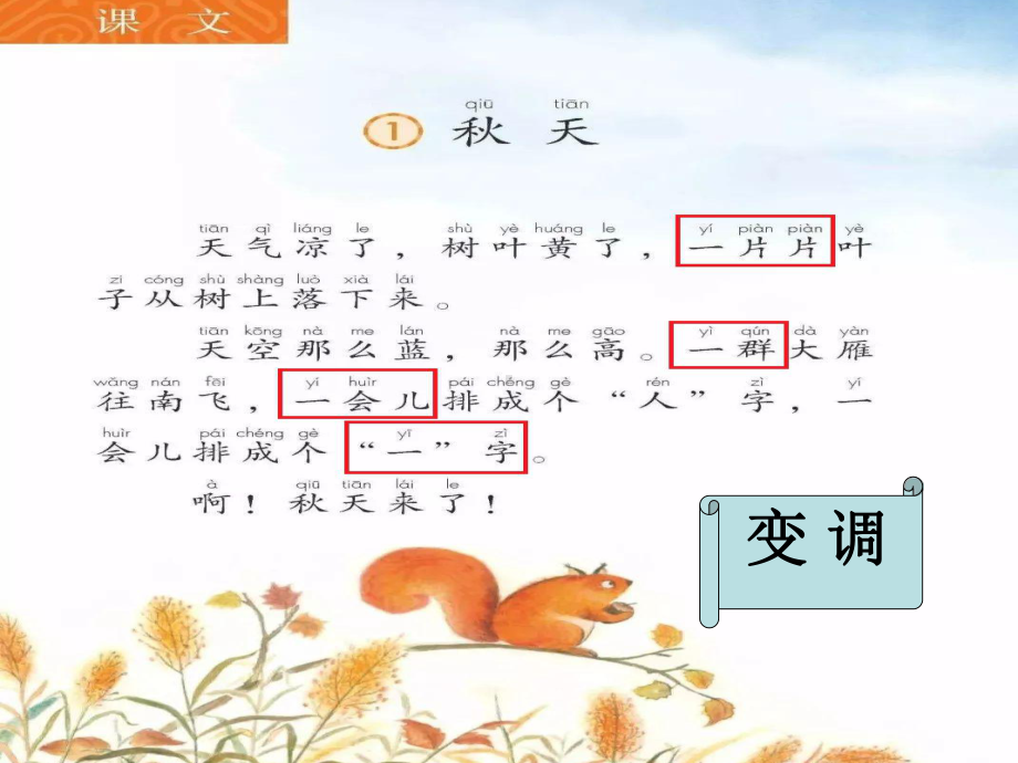 部编版一年级上册语文 -读好”一“的不同读音 公开课PPT课件（13页）.ppt_第2页