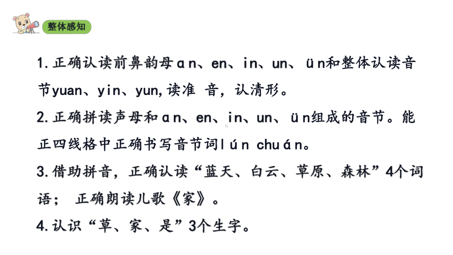 部编版一年级上册语文 12 ɑn en in un ün 课件（39页).ppt_第3页