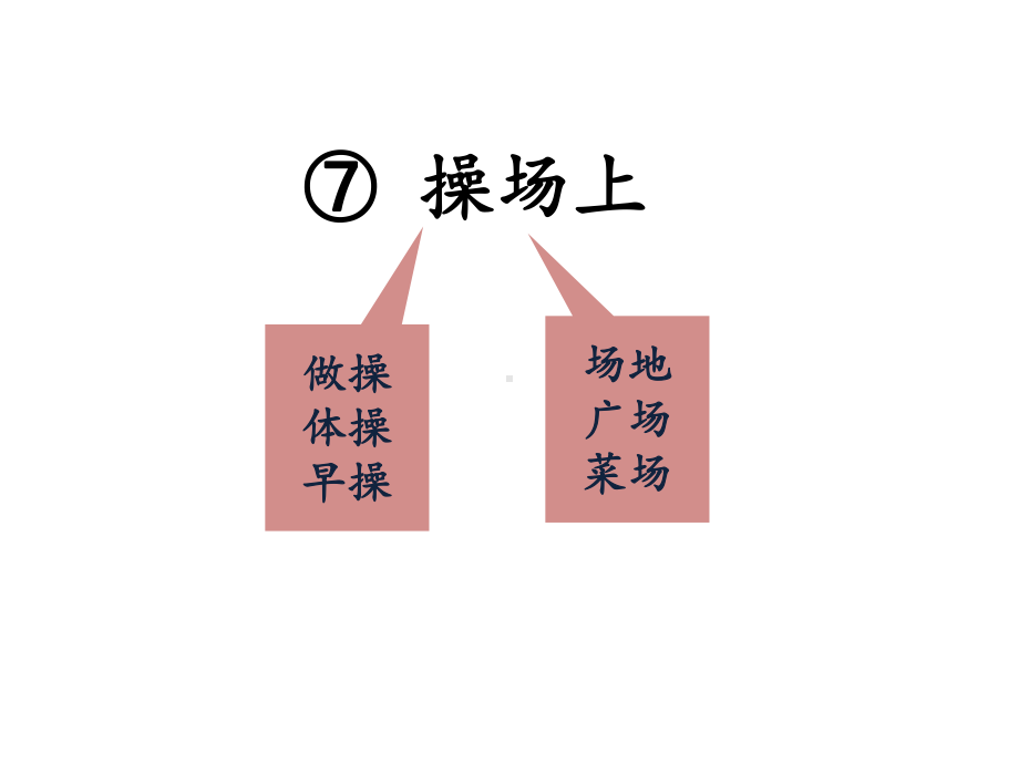 部编版一年级上册语文 -识字7 操场上 公开课课件.ppt_第3页