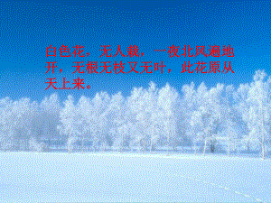 一年级上册(部编）课文 412 雪地里的小画家公开课课件.ppt