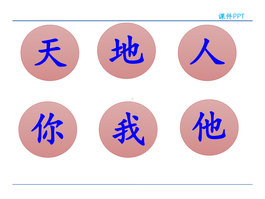 部编版一年级上册语文 1 天地人 课件.ppt_第1页