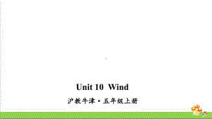 沪教牛津版五年级上英语Unit 10 Wind课件.ppt