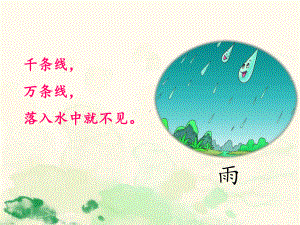 一年级上册语文课件-课文（二）8《雨点儿》 人教部编版 (共40页).ppt