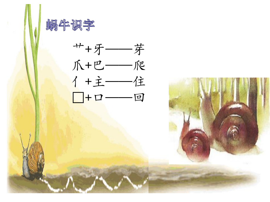 部编版一年级上册语文 14-蜗牛公开课课件.ppt_第3页