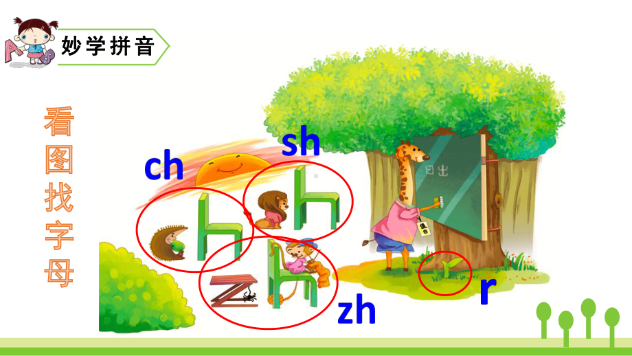 部编版一年级上册语文 -拼音8 zh ch sh r公开课课件.pptx_第3页