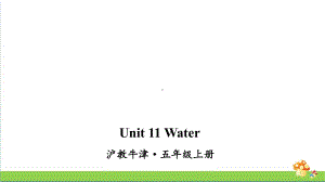 沪教牛津版五年级上英语Unit 11 Water课件.ppt