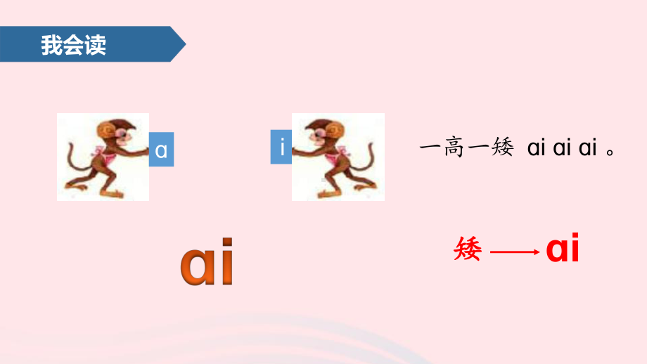 一年级语文上册汉语拼音9 a iei ui课件（共17页）.pptx_第3页