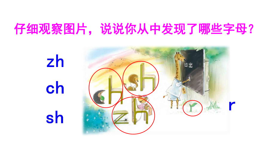 部编版一年级上册语文 8zh ch sh r（46页） 公开课课件.ppt_第1页