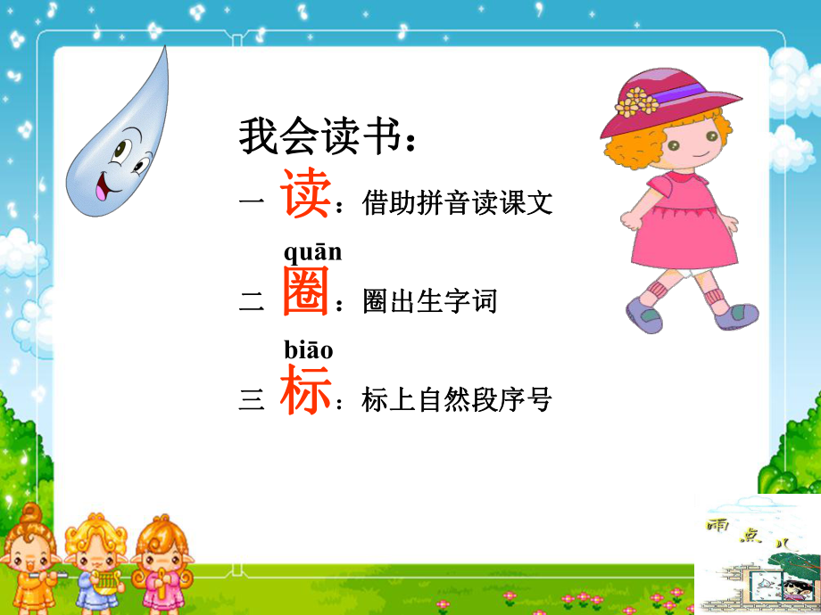 部编版一年级上册语文 雨点儿 公开课课件.ppt_第3页