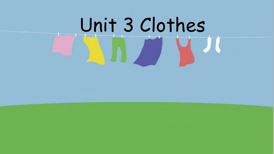 Unit 3 Clothes-Lesson 1-ppt课件-(含教案+视频)-县级公开课-外研版剑桥版三年级下册-(编号：60044).zip