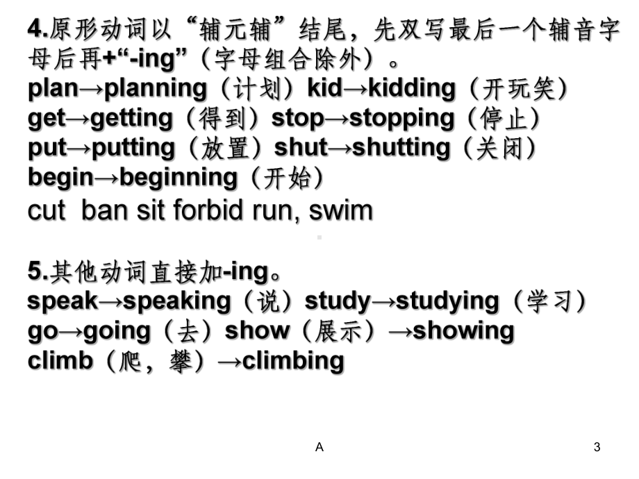 动词的各种形式变化规则74492课件.ppt_第3页