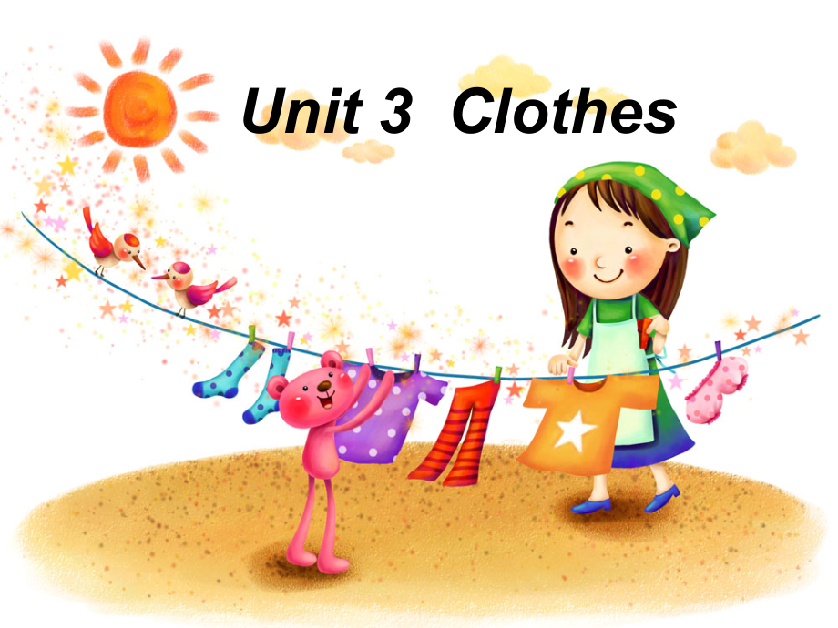 Unit 3 Clothes-Lesson 1-ppt课件-(含教案+微课)-县级公开课-外研版剑桥版三年级下册-(编号：c1399).zip