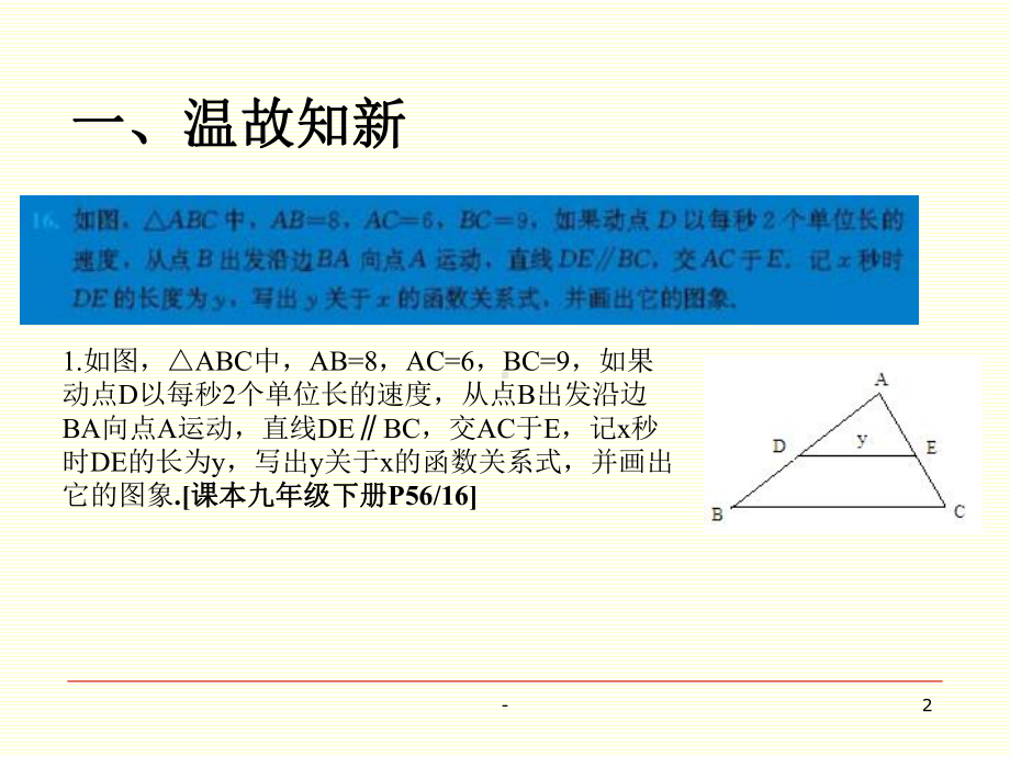 初三几何动点问题PPT课件.ppt_第2页