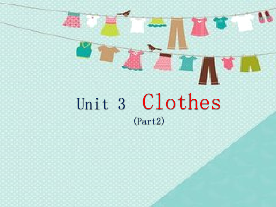 Unit 3 Clothes-Lesson 1-ppt课件-(含教案)-市级公开课-外研版剑桥版三年级下册-(编号：61c47).zip