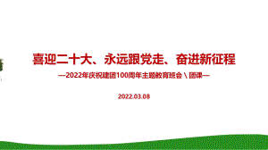 中小学2022年庆祝建团100周年团课学习PPT.ppt